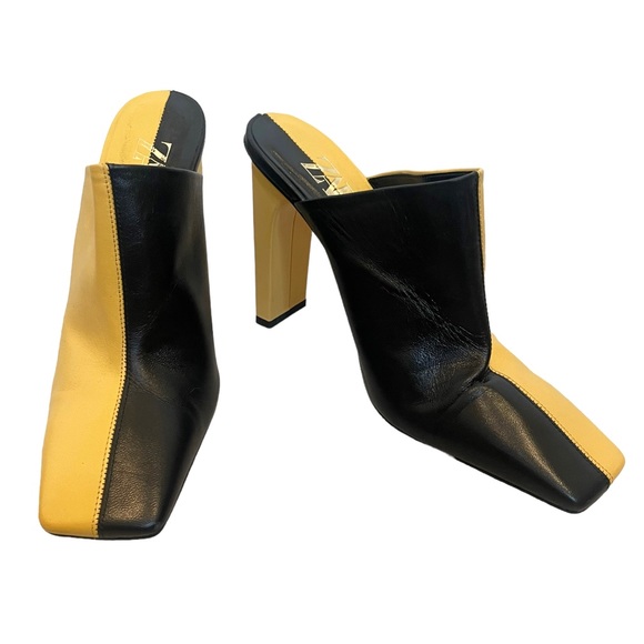 Zara Shoes - Zara Two Tone Mules